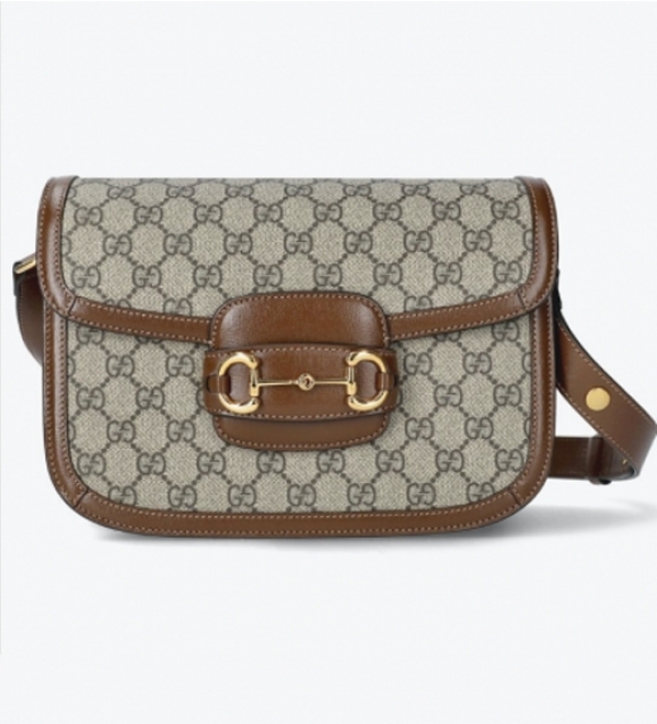 구찌  홀스빗 1955 GG 스몰 숄더백 브라...