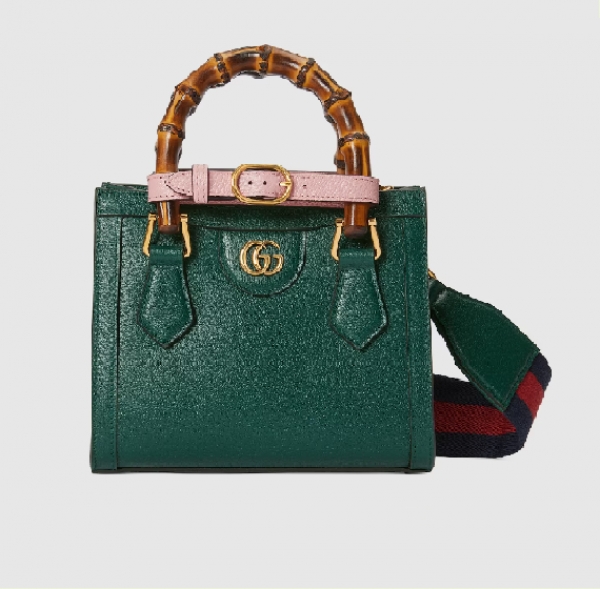 GUCCI DIANA OSTRICH 54 WA...